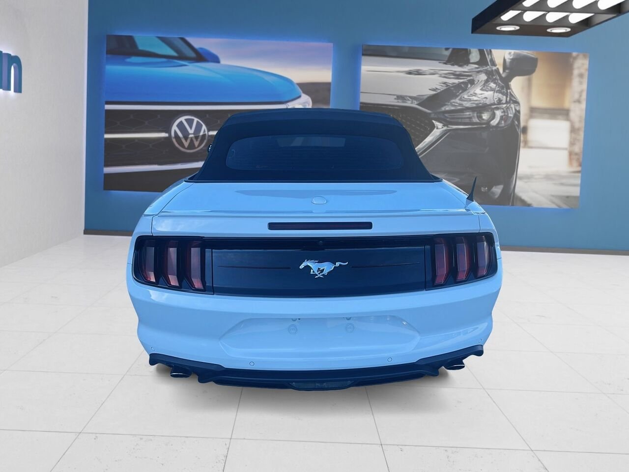 Ford Mustang 2020 Blanc Rouyn-Noranda - photo #2