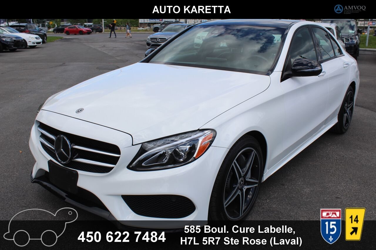 Mercedes-Benz Classe-C VIN: 55SWF4KB3JU264149 2018 Blanc Sainte-Rose - photo #0