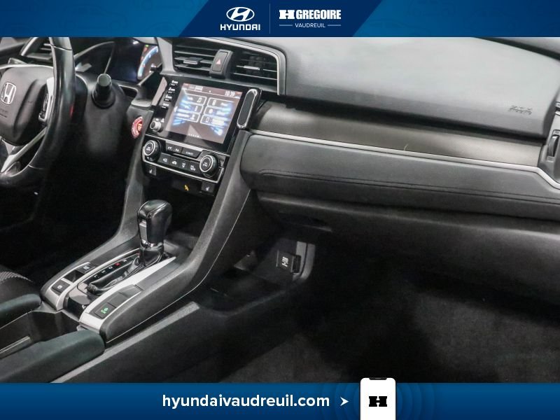 Honda Civic YA887 | EX TOIT OUVRANT 2019 Bleu Laval - photo #31