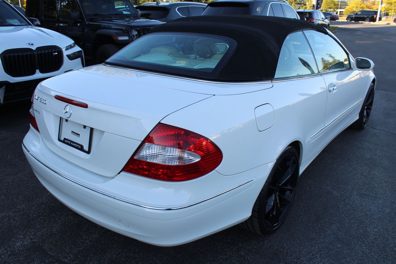 Mercedes-Benz Classe-CLK VIN: WDBTK56G96F204759 2006 Blanc Sainte-Rose - photo #7