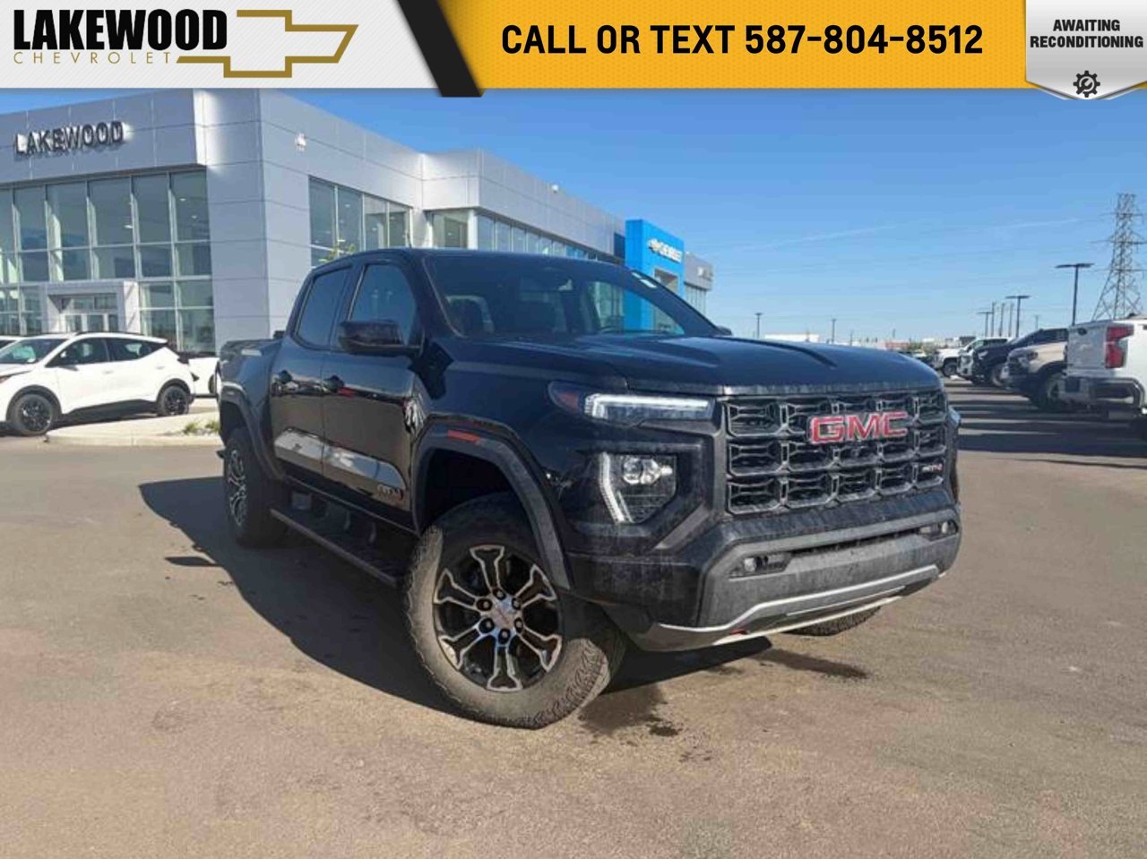 2025 GMC Canyon 4WD Crew Cab AT4 Black Sherwood Park - photo #0
