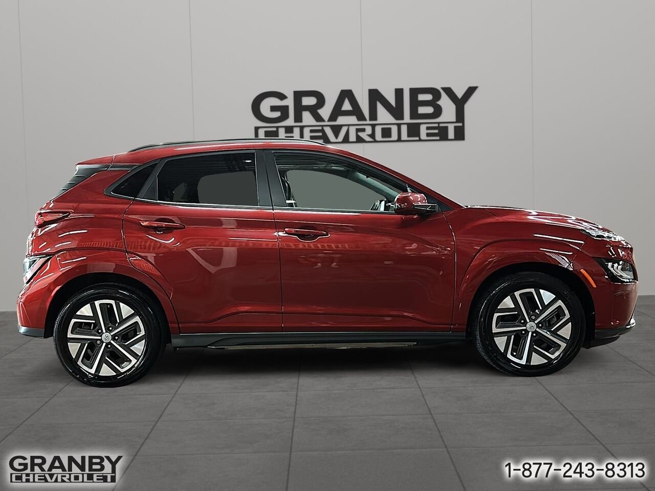 2023 Hyundai Kona Electric Ultimate TA | 25-0548A Red Granby - photo #3