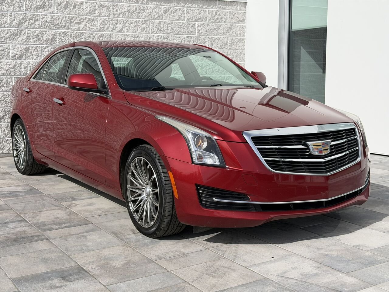 Cadillac ATS IMPECCABLE! JAMAIS ACCIDENTÉ 2015 Rouge Laval - photo #0