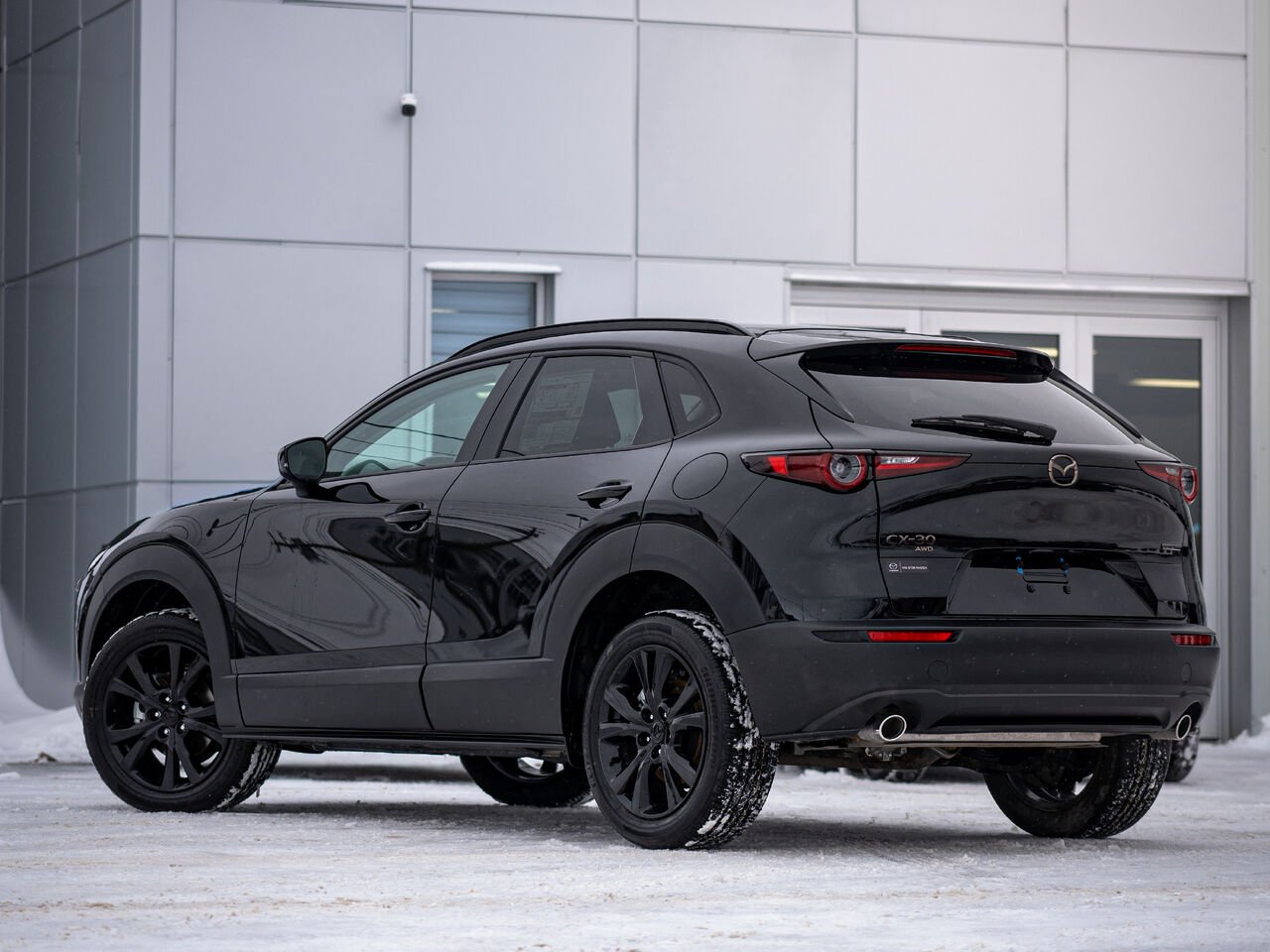 MAZDA CX-30 2628 | GT TI avec moteur turbo 2026 Noir de jais mica Val-d'Or - photo #2
