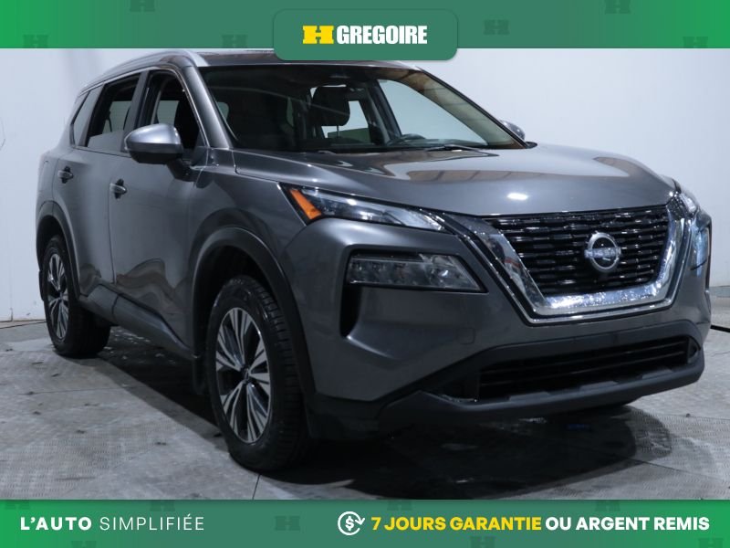 Nissan Rogue SV AWD AUTO AC TOIT MAGS CAM RECULE BLUETOOTH 2023 Gris