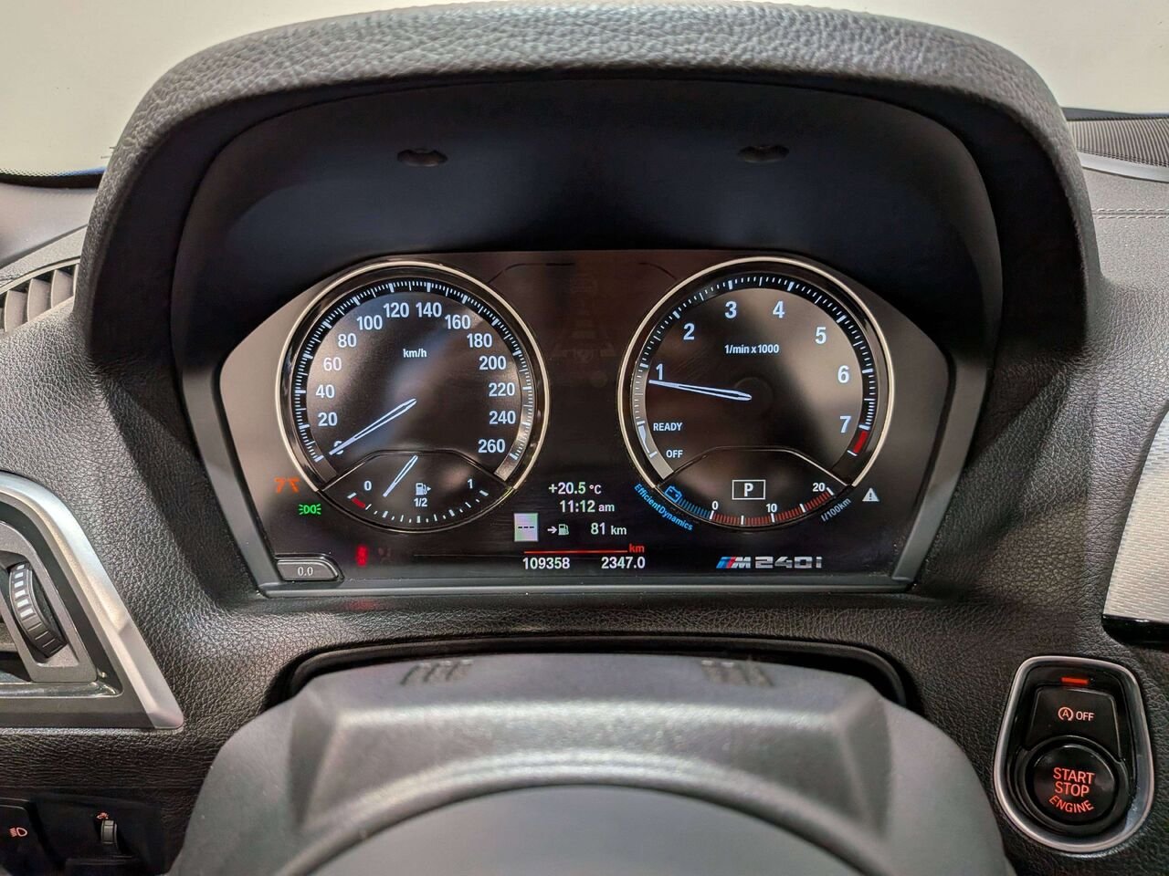2018 BMW 2 Series M240i xDrive Cabriolet Blue Val-David - photo #14