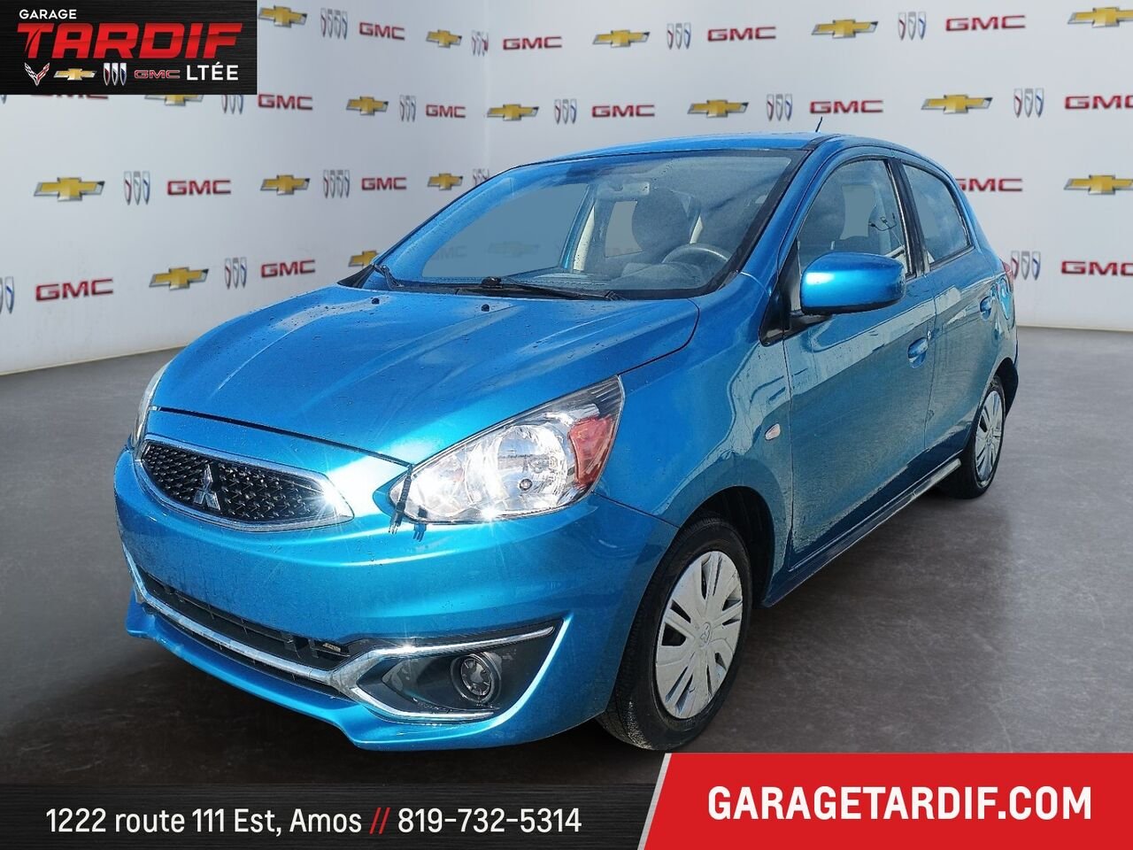 Mitsubishi Mirage 65663C | ES à hayon 4 portes transmission à variation continue 2017 Bleu  - photo #0