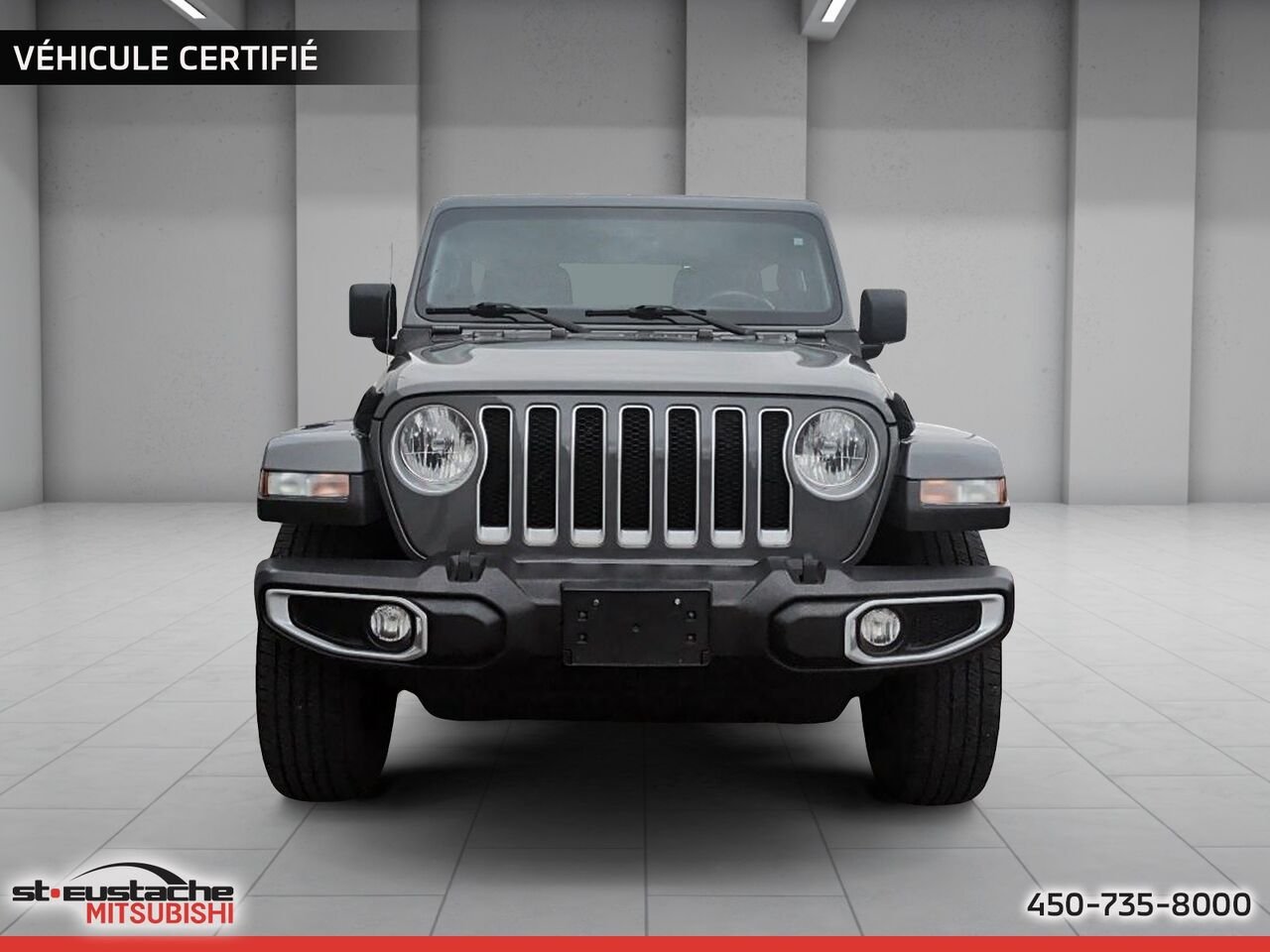 Jeep Wrangler UNLIMITED SAHARA 2021 Gris Saint-Eustache - photo #1