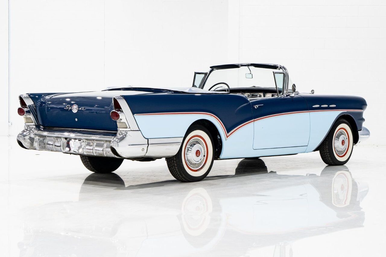Buick Special 364/300HP NailHead 1 of only 2,056 1957 Bleu Montréal - photo #40