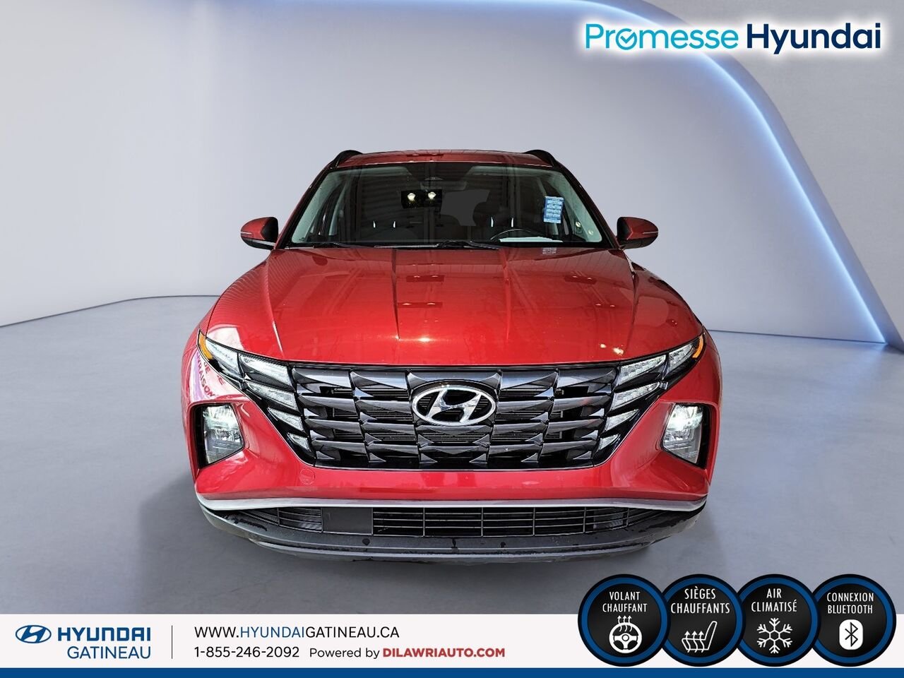 2023 Hyundai Tucson Red Gatineau - photo #1