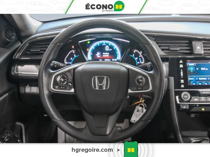 Honda Civic 822364 | LX GR ÉLEC A/C BLUETOOTH CAMÉRA 2018 Noir Laval - photo #18