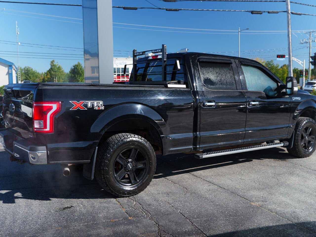 Ford F-150 A2656 | Cab SuperCrew 4RM 145 po XLT 2016 Noir Val-d'Or - photo #4