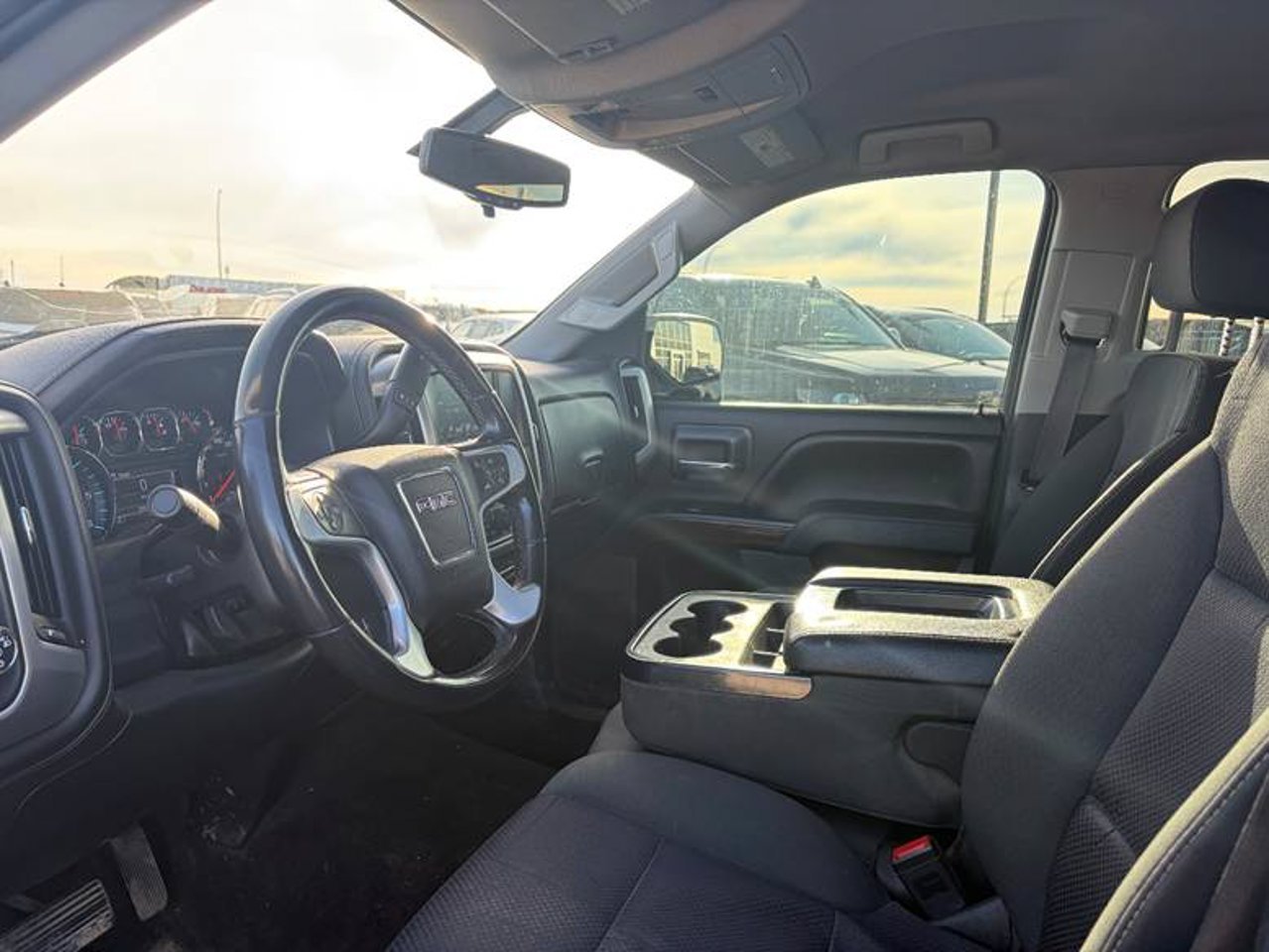 2017 GMC Sierra 1500 4WD Crew Cab 143.5 SLE Blue Sherwood Park - photo #5