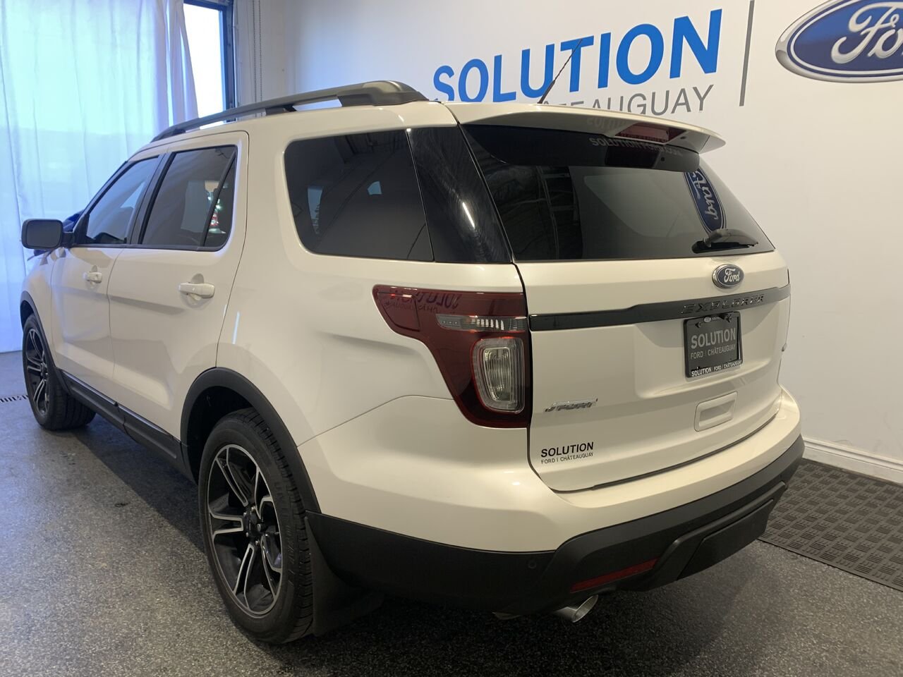 Ford Explorer SPORT EXPLORER SPORT 2015 Blanc Châteauguay - photo #7
