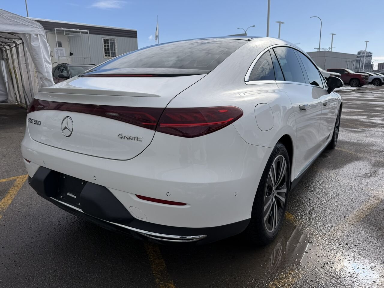 Mercedes-Benz EQE EQE 500 4MATIC STOCK XP5733 2024 Blanc Laval - photo #10