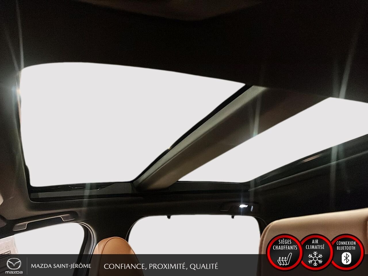 Mazda CX-90 hybride léger Signature | TOIT PANORAMIQUE | AWD | CUIR NAPPA | SIEGES CAPITAINES 2024 Gris Saint-Jérôme - photo #18