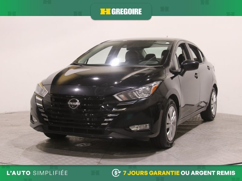 Nissan Versa S AUTO A/C GR ELECT CAM RECUL BLEUTOOTH 2023 Noir