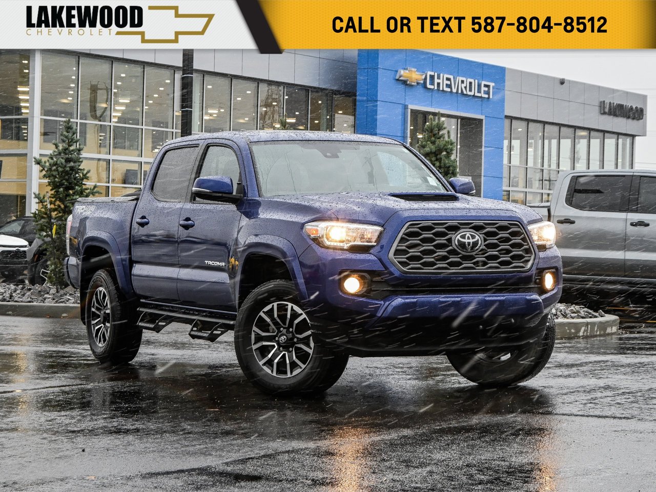 2023 Toyota Tacoma 4x4 Double Cab Manual SB Blue Sherwood Park - photo #0