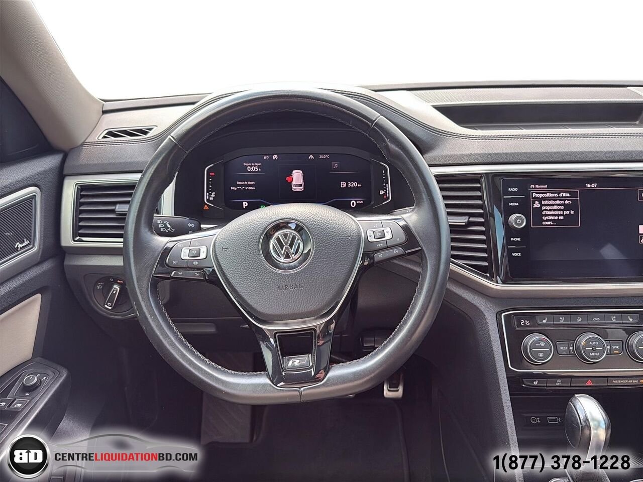 Volkswagen Atlas EXCELINE R-LINE V6 4MOTION | BD0372 2019 Noir Granby - photo #17