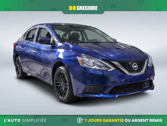 2019 Nissan Sentra SV AUTO A/C TOIT CAM RECUL BLUETOOTH Blue