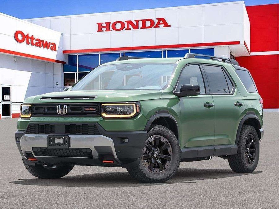 2026 Honda Passport TrailSport Touring AWD Vert cendré métallisé