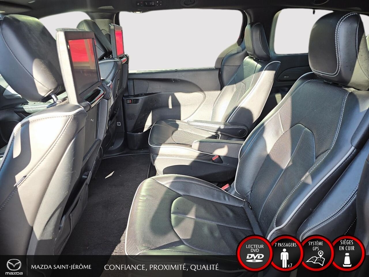 2020 Chrysler Pacifica Hybrid LIMITED S | JAMAIS ACCIDENTÉ | HYBRIDE RECHARGEABLE | TOIT PANO | CUIR | TV/DVD Black Saint-Jérôme - photo #22