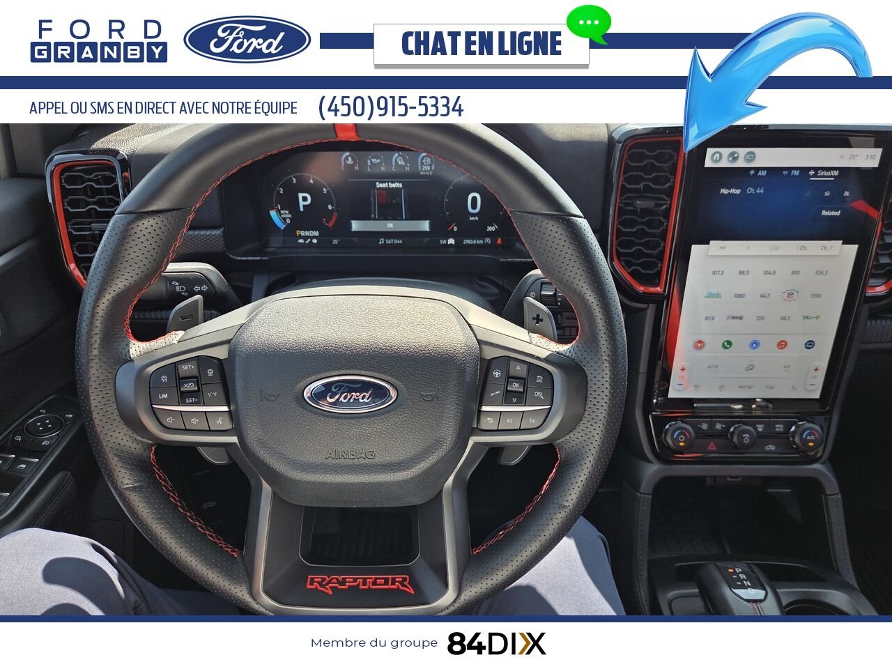 Ford RANGER 2024 Noir Granby - photo #9