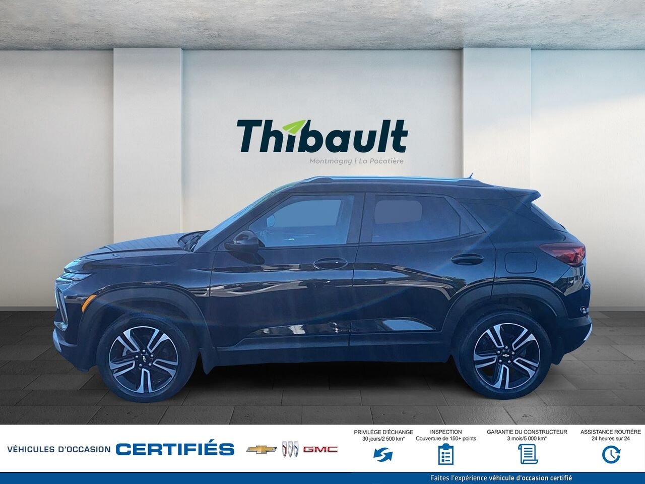 2024 CHEVROLET TRAILBLAZE Traction intégrale, 4 portes LT Black Montmagny - photo #4