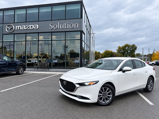 2024 MAZDA 3 GX White