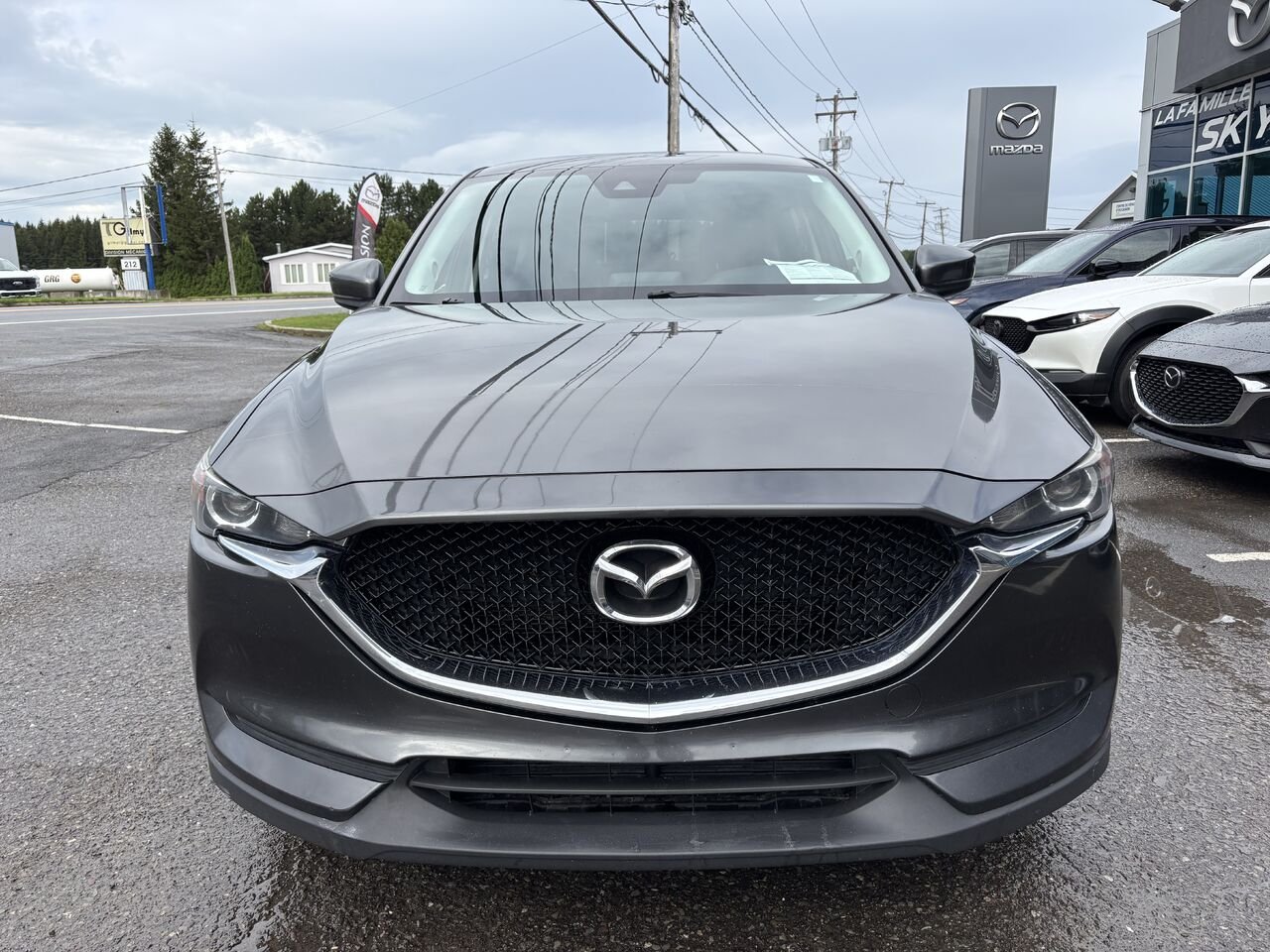 Mazda CX-5 Traction intégrale, 4 portes, boîte automatique, GS 2017 Gris Montmagny - photo #1