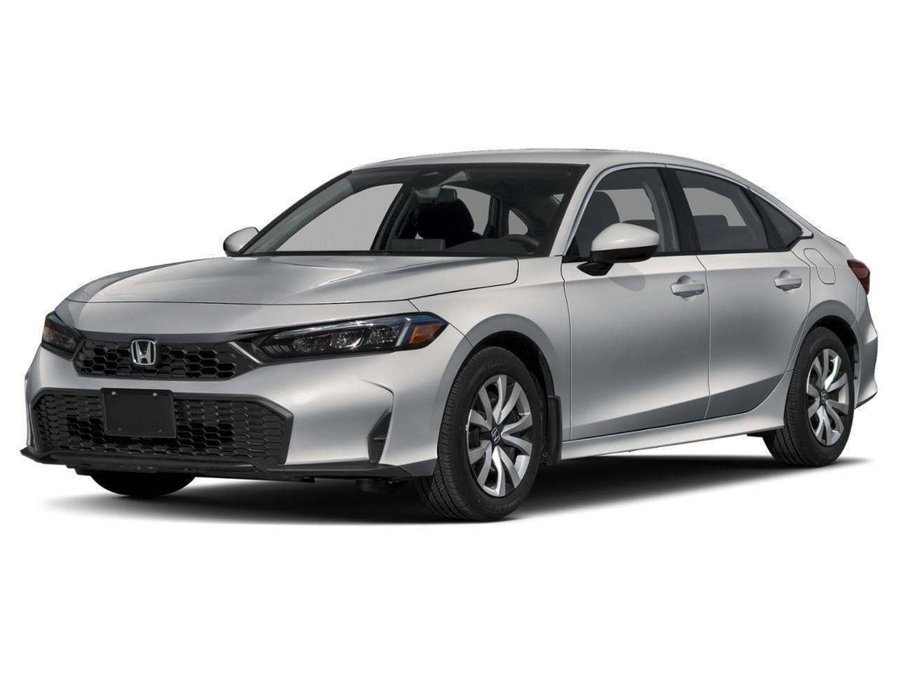 Honda Civic Berline LX CVT Sedan 2026 Argent reflet solaire métallisé