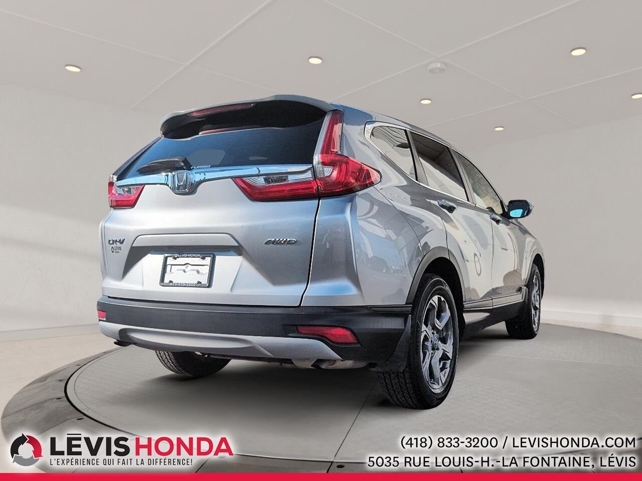 2019 Honda CR-V EX AWD EX Traction Intégrale Silver Lévis - photo #9