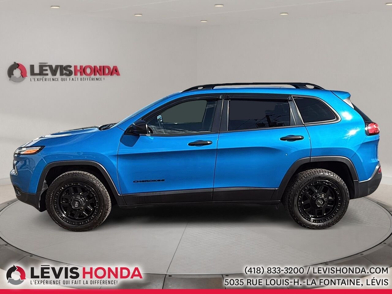 Jeep Cherokee Altitude 4WD Altitude 4x4 2018 Bleu Lévis - photo #13