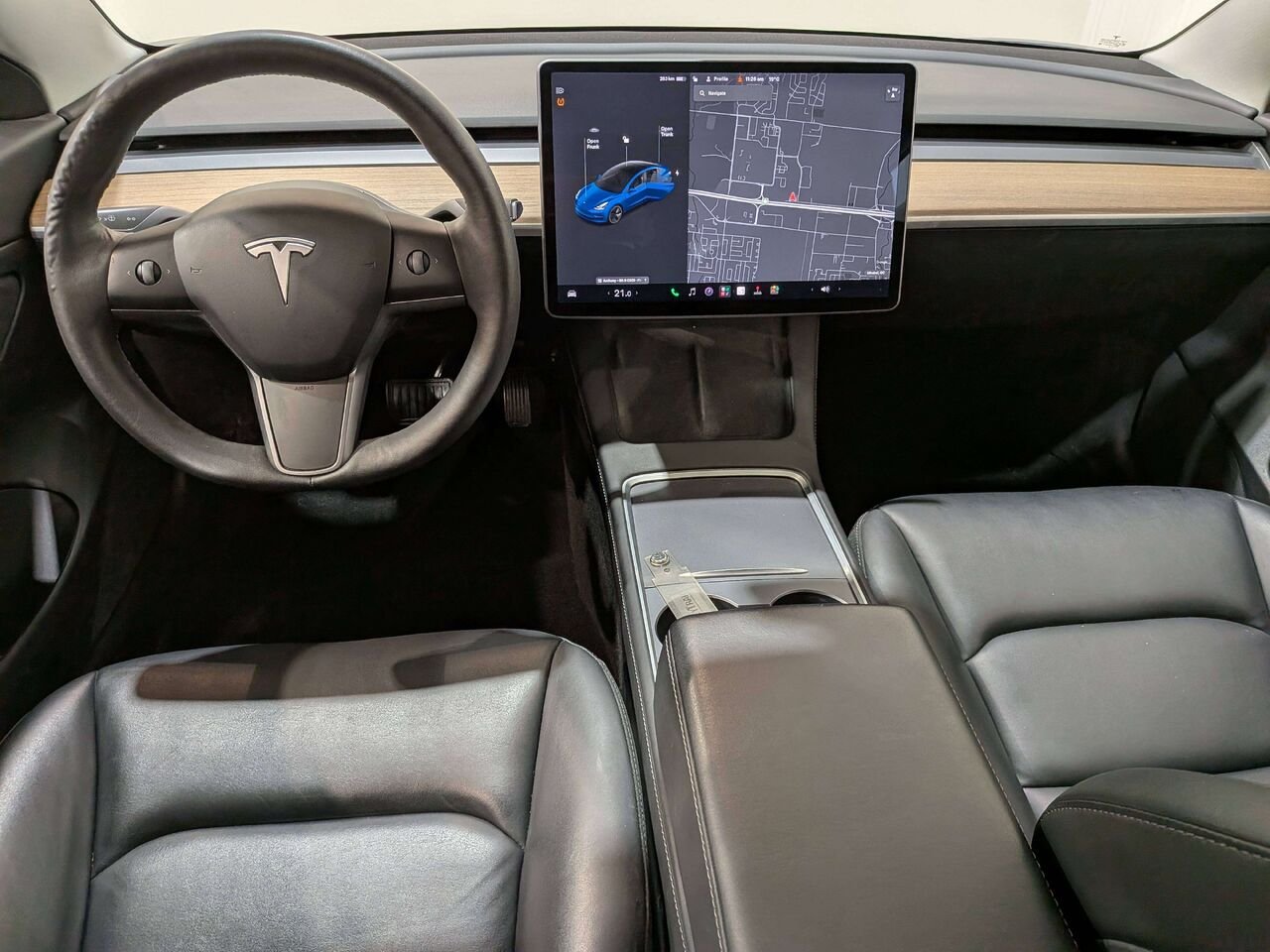 Tesla Model 3 Standard Range Plus RWD 2021 Bleu Val-David - photo #30