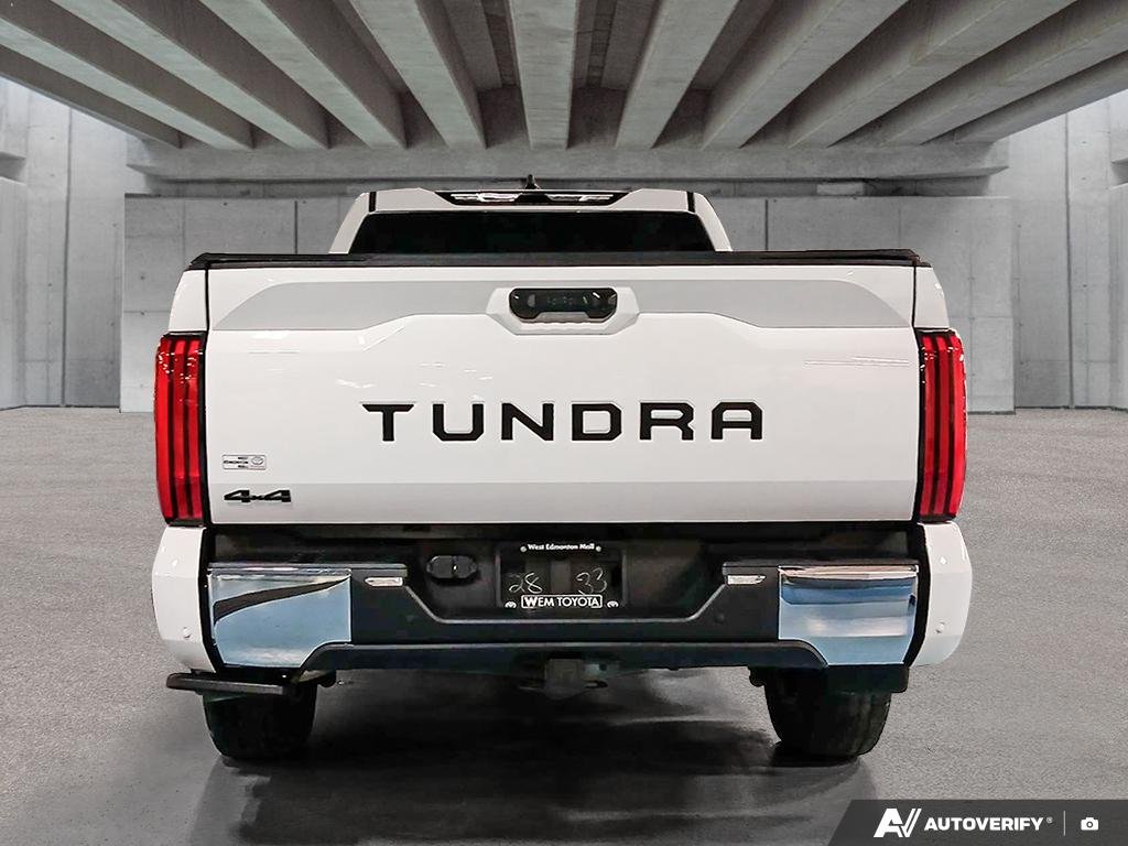 2025 Toyota Tundra S2500094 | TRD Offroad White Edmonton - photo #4