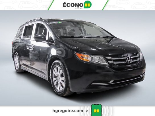 2015 Honda Odyssey EX-L w/RES CUIR TOIT BLUETOOTH CAMÉRA MAGS Black