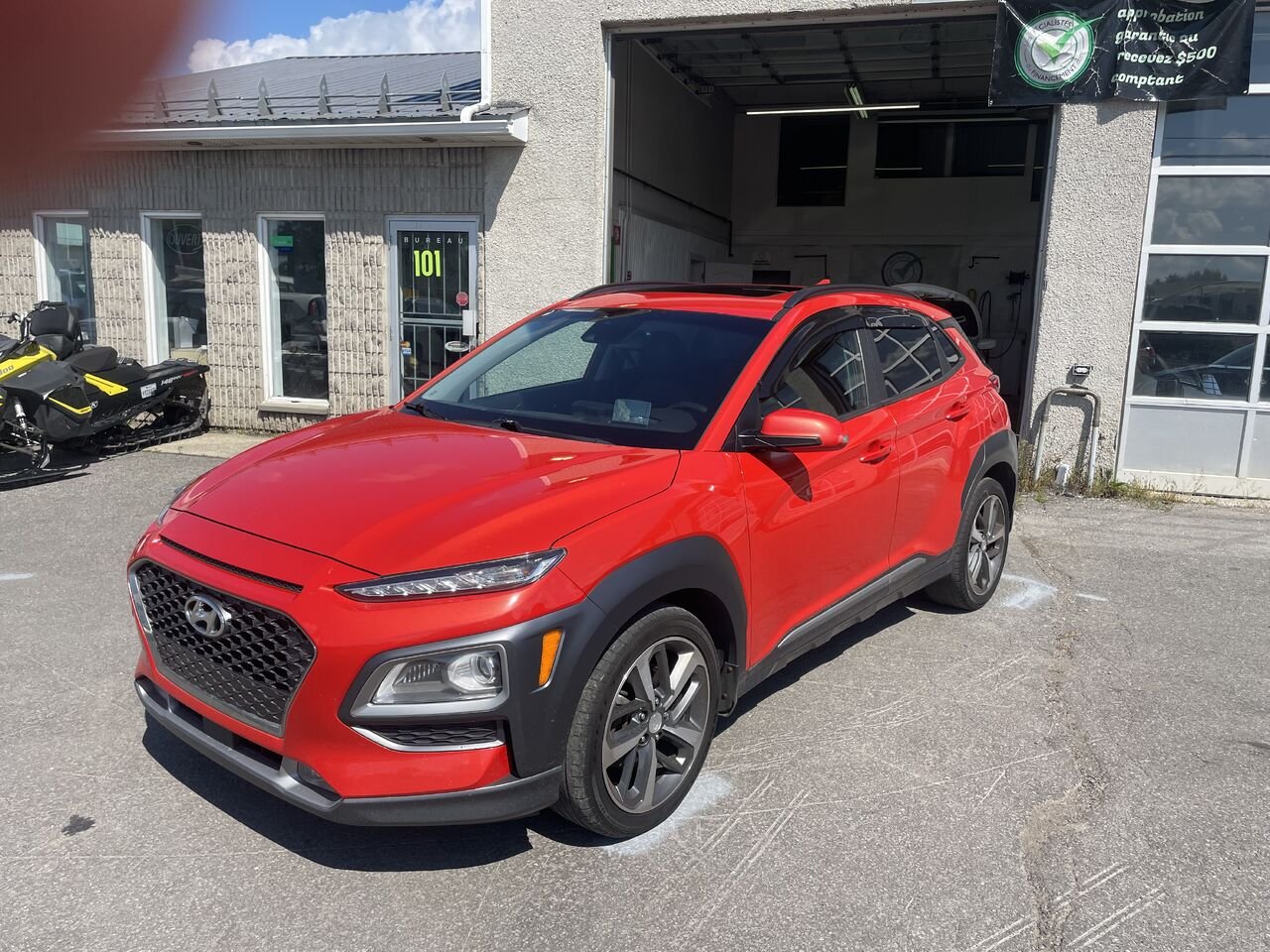 Hyundai Kona 2019 Orange Longueuil, - photo #9