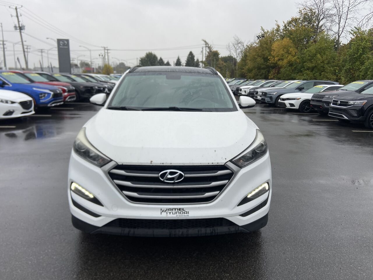 2017 Hyundai Tucson White Ste-Agathe des Monts - photo #1