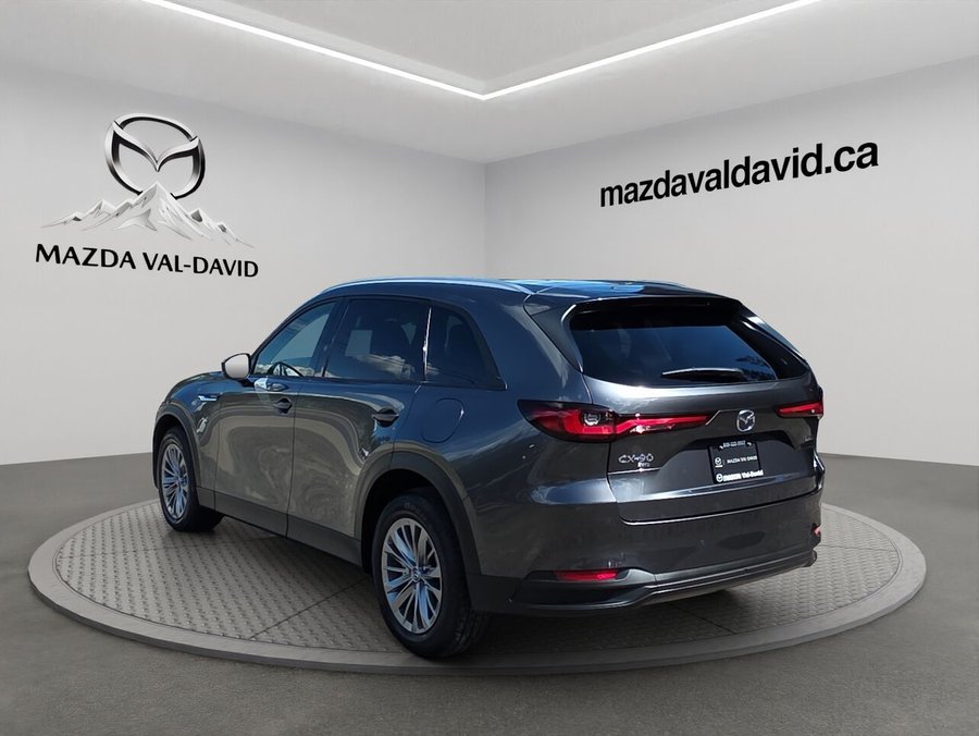 2026 Mazda CX-90 MHEV GS-L TI, 7 PASSAGERS, COMMANDES VOCAL VOLANT, Machine Grey Metallic