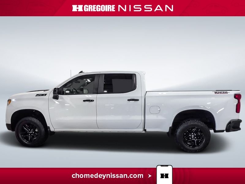 Chevrolet Silverado 1500 CH7257 | LT Trail Boss * Diésel * Cuir * Caméra * Crew 2024 Blanc Laval - photo #4