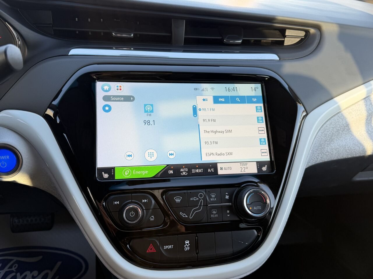 CHEVROLET BOLT EV LT 2021 Blanc Montmagny - photo #9