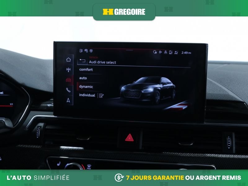 Audi S5 821598 | Progressiv AWD AUTO AC CUIR TOIT NAV MAGS CAM RECU 2024 Blanc Laval - photo #20
