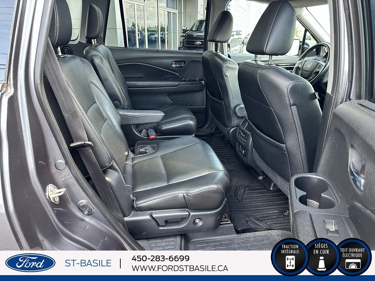 2016 HONDA PILOT Grey Saint-Basile-le-Grand - photo #12