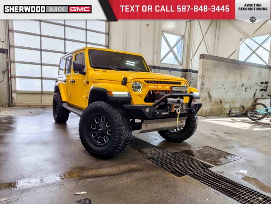 2019 Jeep Wrangler Unlimited Sahara V6 Auto 4X4 Yellow