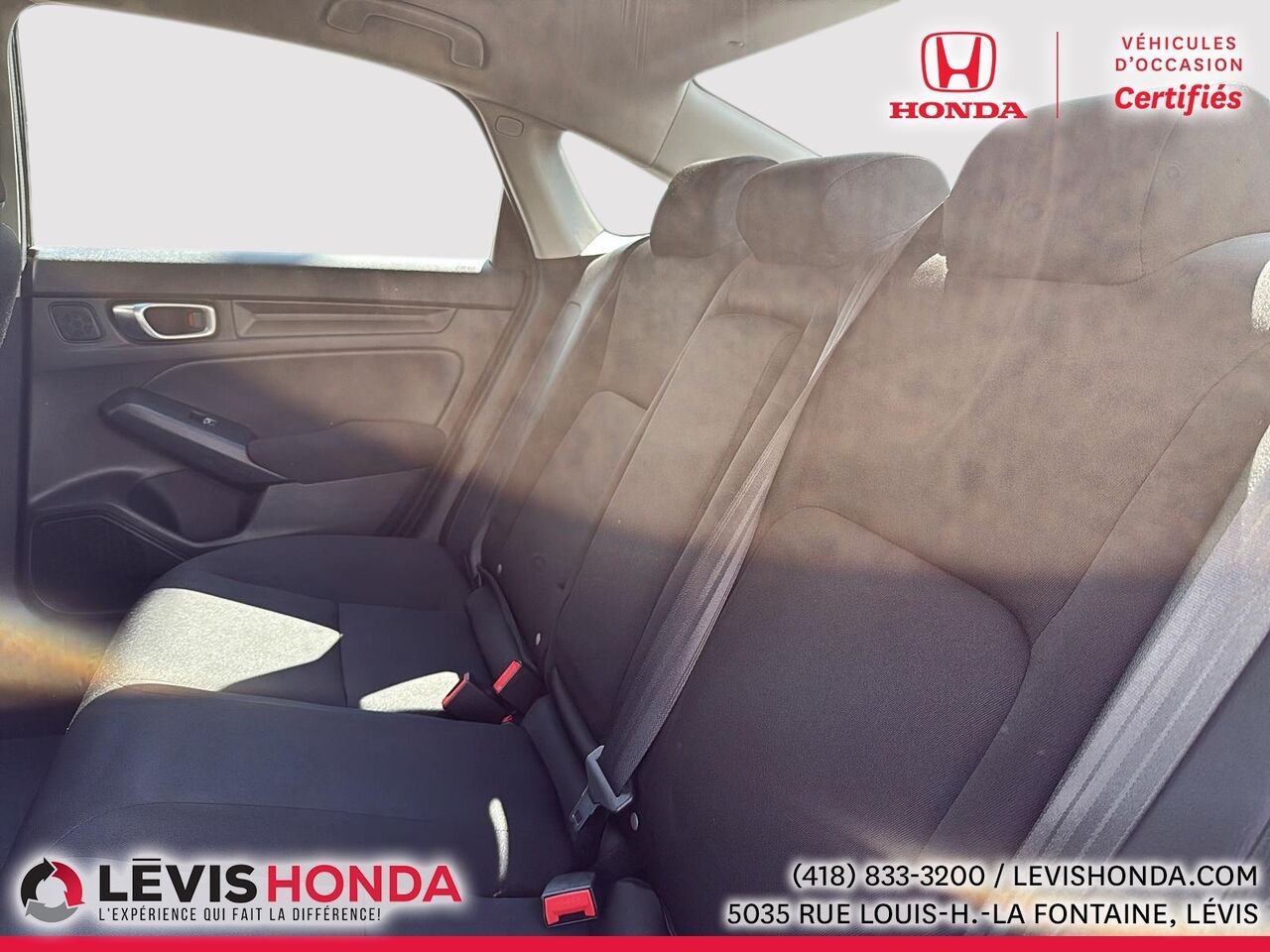 Honda Civic LX LX CVT 2023 Blanc Lévis - photo #16