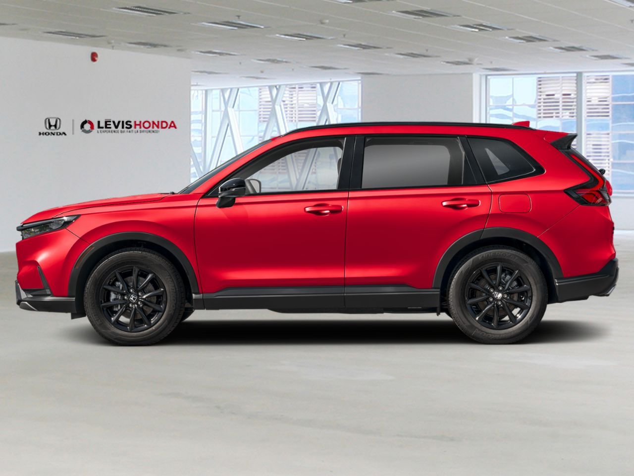 2027 HONDA CR-V Hybrid Sport AWD Radiant Red Metallic Lévis - photo #1