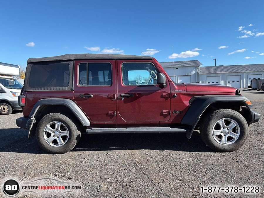 Jeep Wrangler Unlimited Sport S 4x4 2022 Rouge