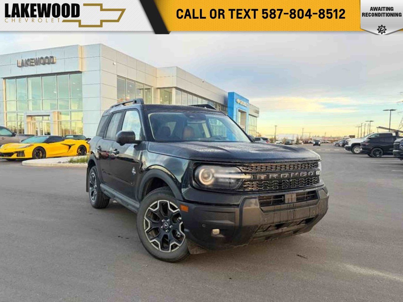 2025 Ford Bronco Sport Outer Banks 4x4 Black Sherwood Park - photo #0
