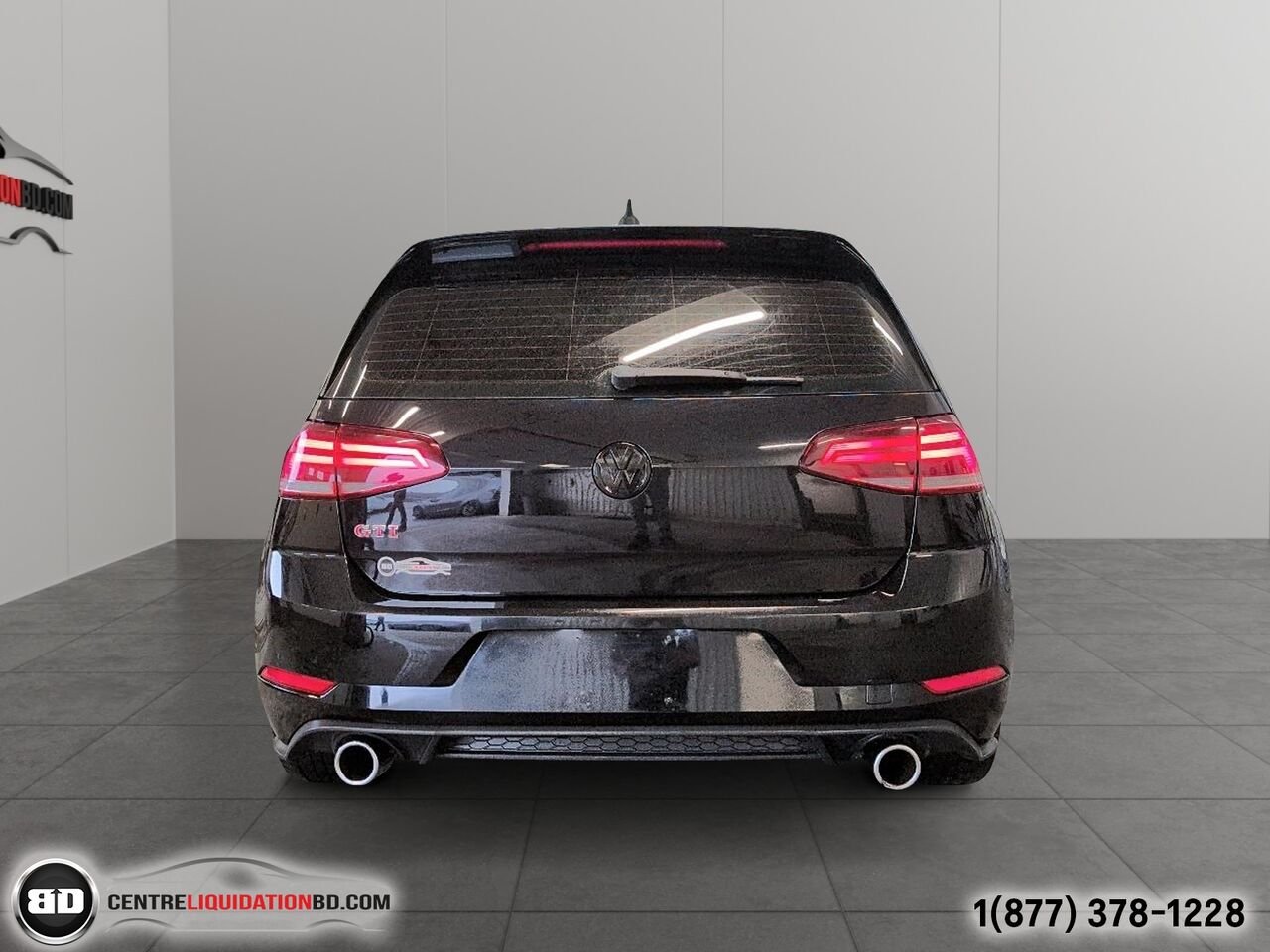 Volkswagen Golf GTI Autobahn transmission automatique | BD0380 2019 Noir Granby - photo #6