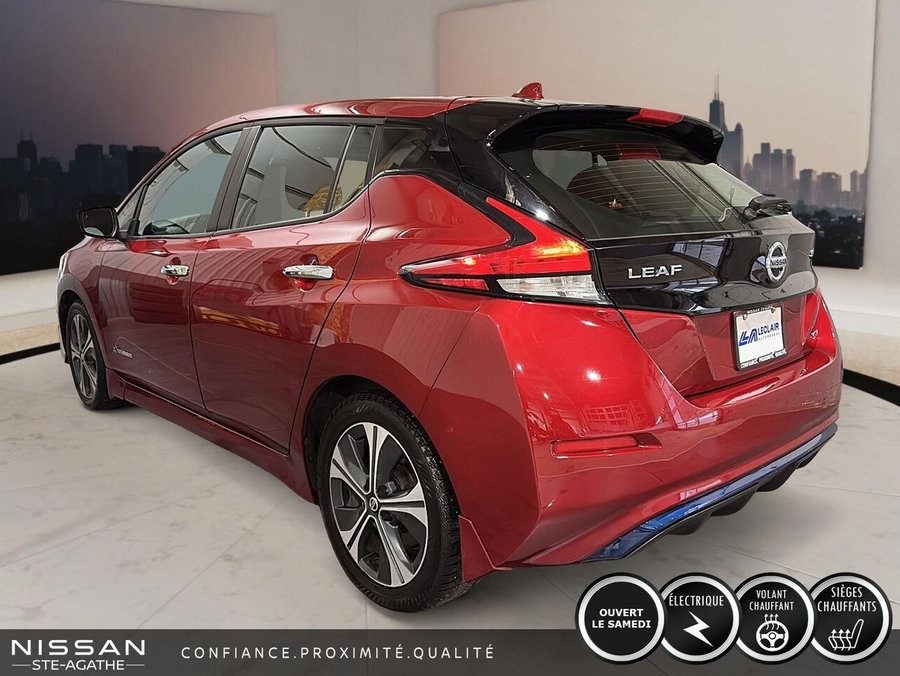 2019 Nissan LEAF S | 100 % ÉLECTRIQUE | VOLANT CHAUFFANT | CAMÉRA DE RECUL | CLIMATISATION AUTOMATIQUE Red